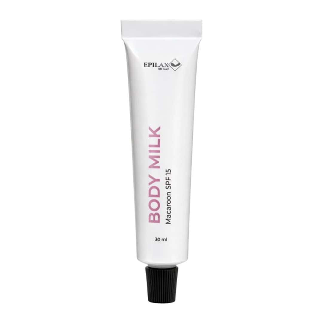 epilax-laptisor-spf15-macaroon-30ml Tester Lăptișor de corp SPF 15 Macaroon EPILAX 3 ml